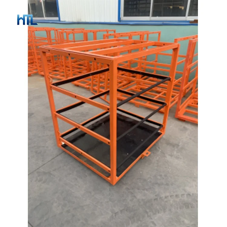 HML storage hot dip galvanized power coating gaz bouteille gas cylinder cage rack