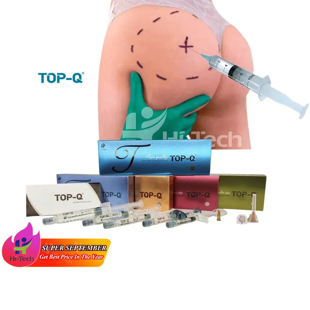 TOP-Q100ml дешевая цена постоянный подъем ягодиц гиалуроновая кислота дермальный наполнитель для инъекций