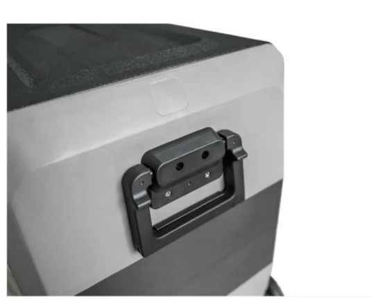 Battery powered solar fridge 36L with wheels camping freezer car cooler