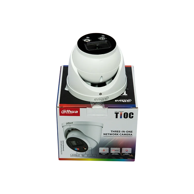 dahua 5MP HDCVI Full Color Camera HAC-HDW1509TLQ(-A)-LED 20 m Lighting Distance CCTV Microphone Quick-to-install Eyeball Camera