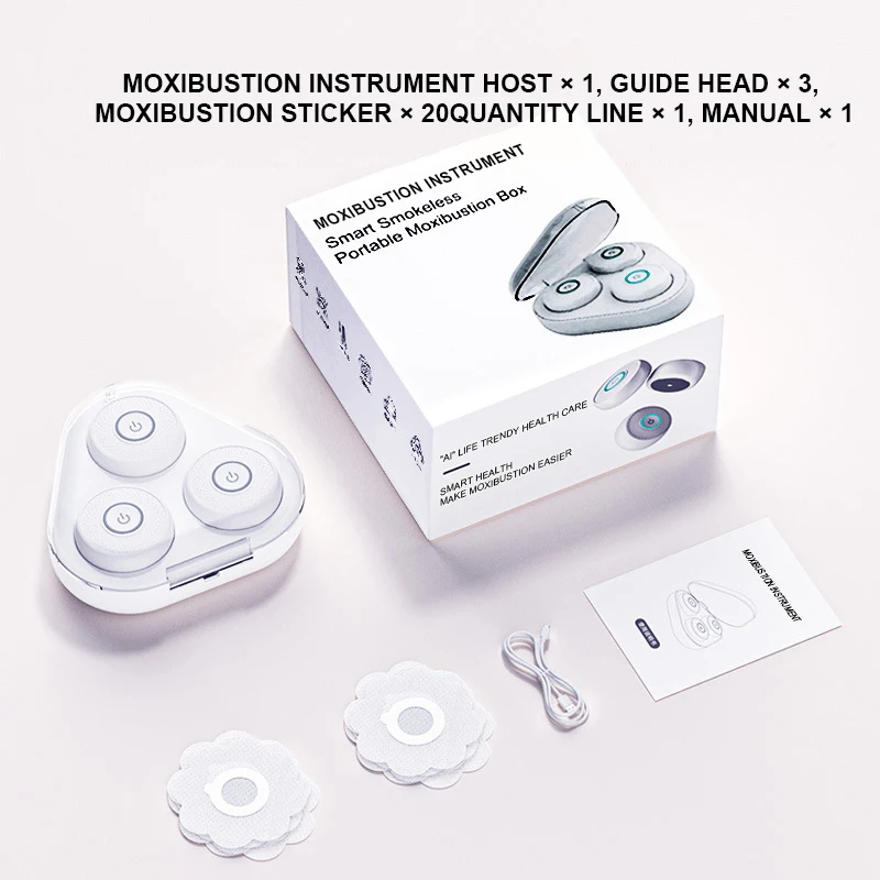 New Arrivals Smokeless Moxibustion Therapy Device Patch Box Home Use Electric Moxibustion Machine
