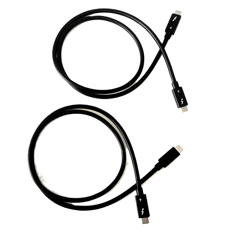USB 4 Cable Male to Male PVC 100W USB C to USB C Cable 8K 40Gbps Audio and Video Transmission for Macbook Iphone