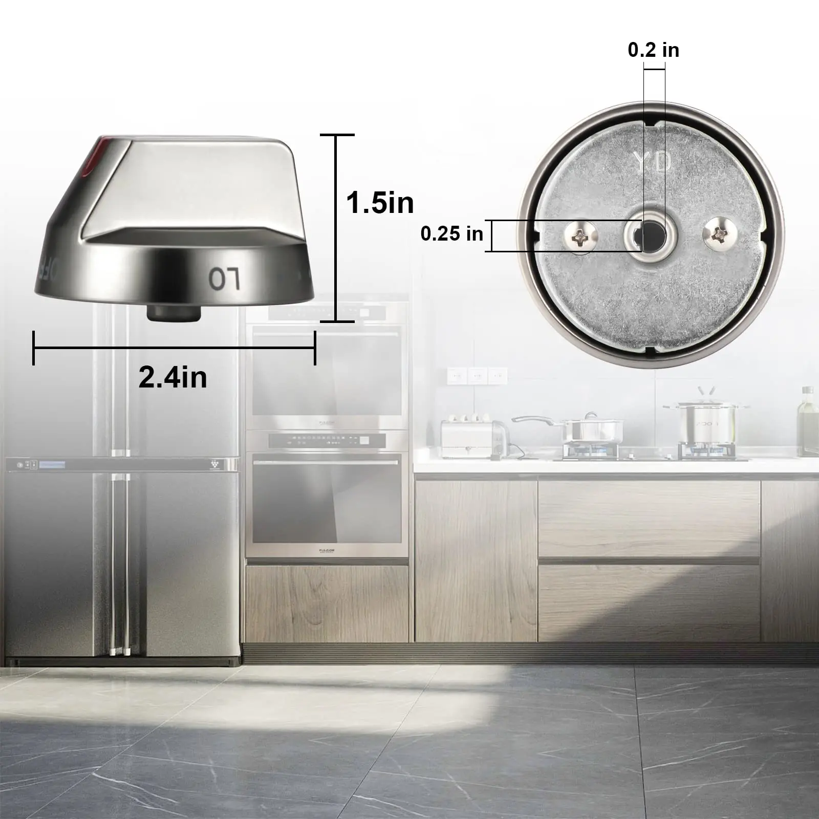 DG64-00473B Black Stove Knobs Replacements Gas Burner Knobs Fit NX58M6850SG NX58H5600SS NX58H5650WS NX58J7750SS Top Knobs