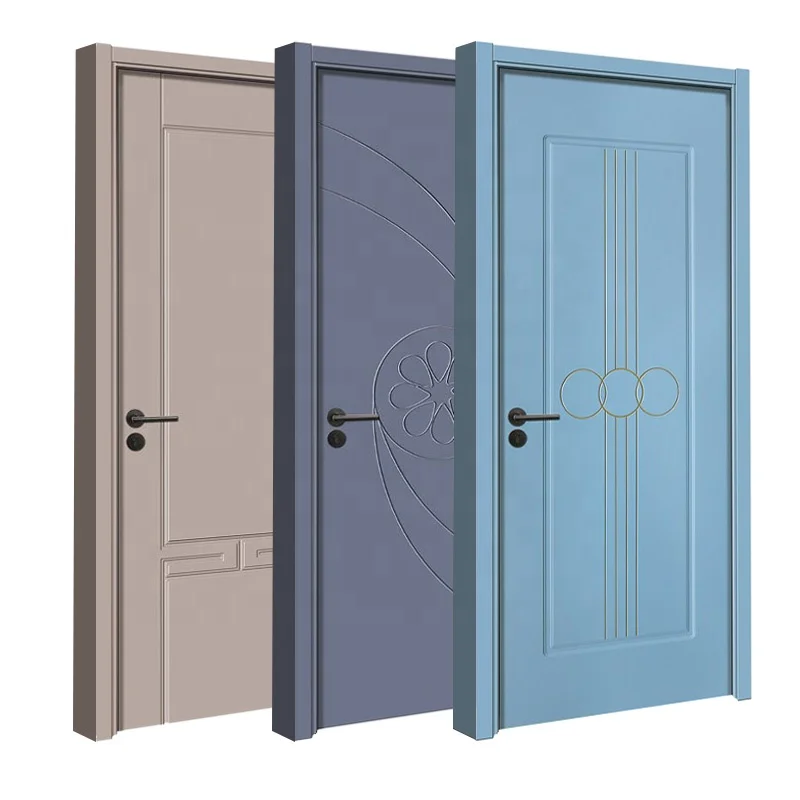 China Manufacturer Anti-dust Waterproof Fashional Interior Polymer Wpc Door