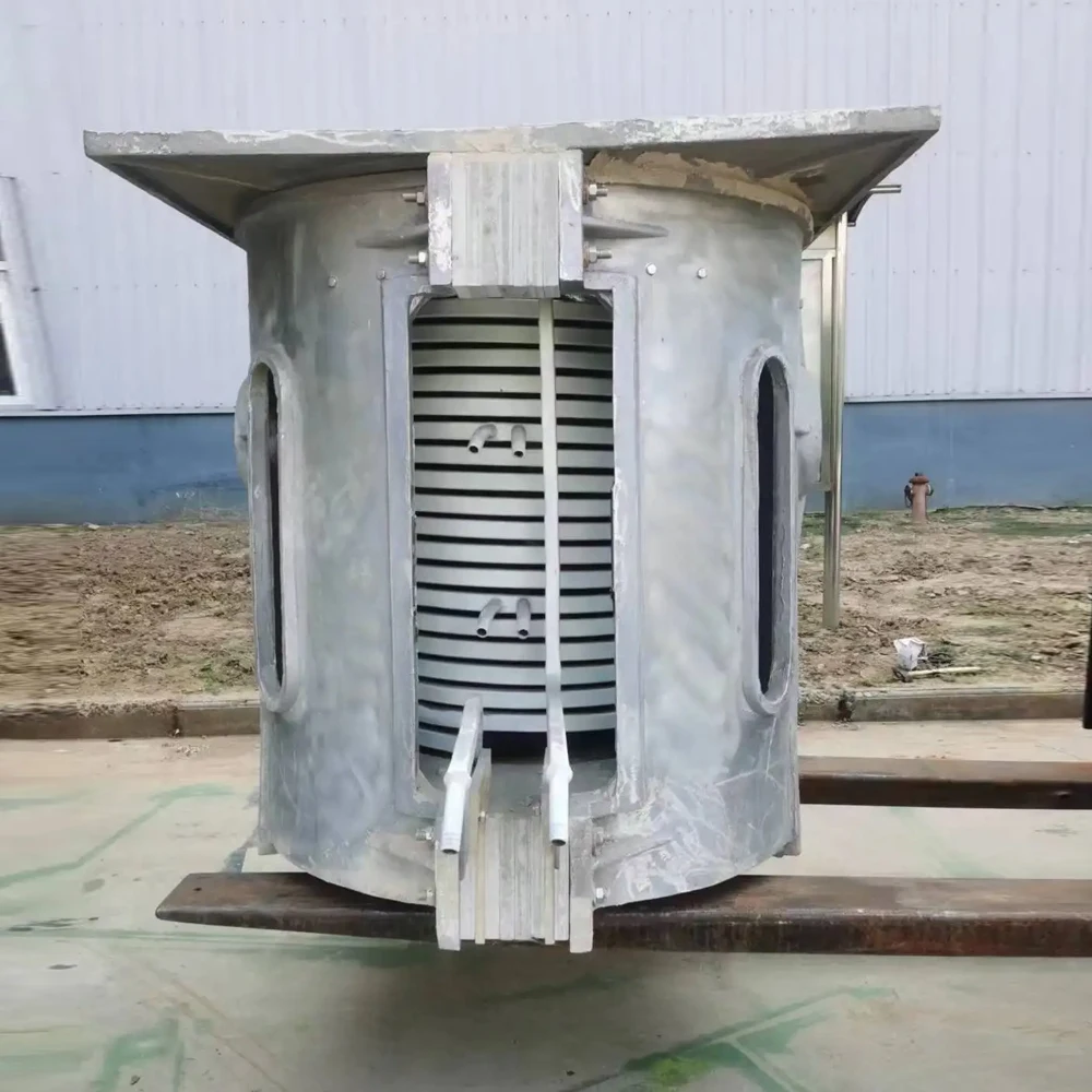 Horizontal Induction Heating Furnace For Steel Rod Billet Forging Steel Cast Iron Aluminum Induction Melting Furnace Wholesale