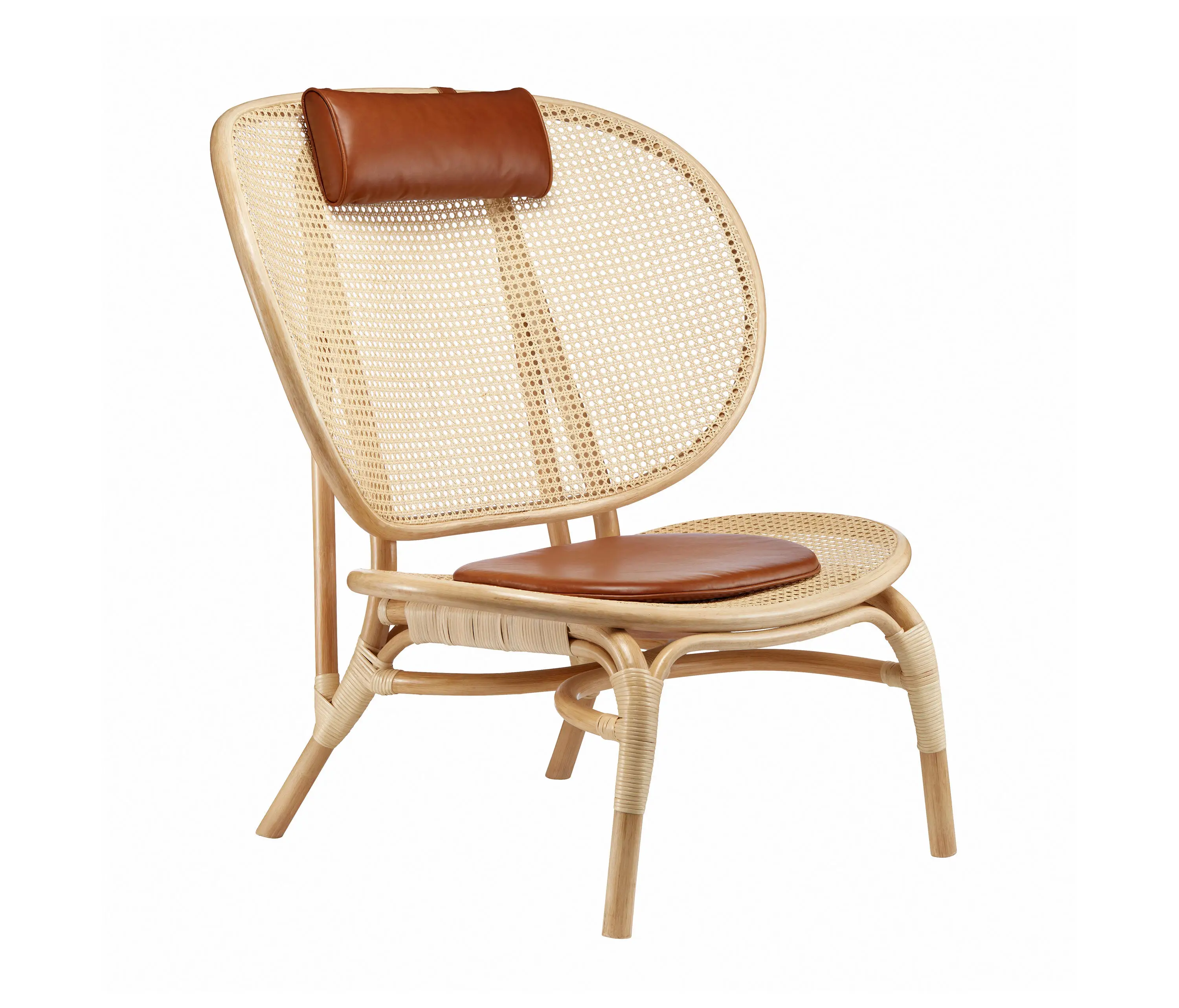 Плетеный стул из черного дерева Pierre Jeanneret