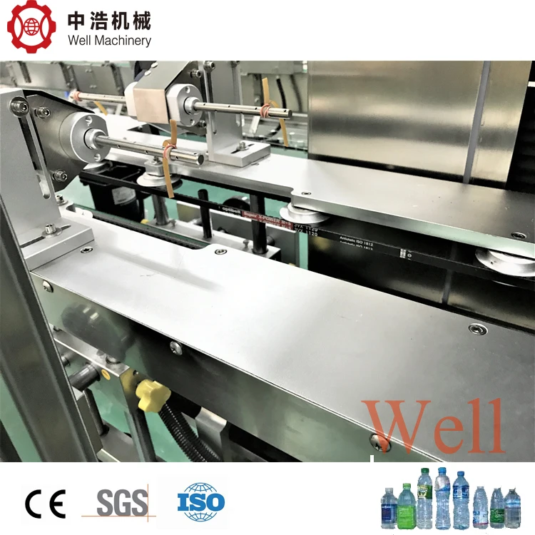 
Automatic shrink sleeve labeling machine with steam shrink tunnel and generator 