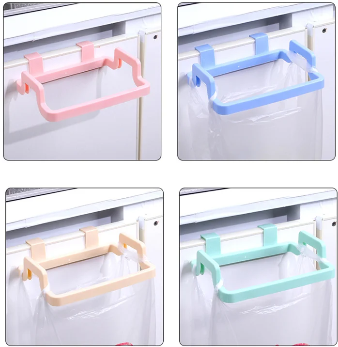 Wholesale nice price Bag Holder Rags Rack Durable Hanging Rubbish Holder Best Kitchen Helper