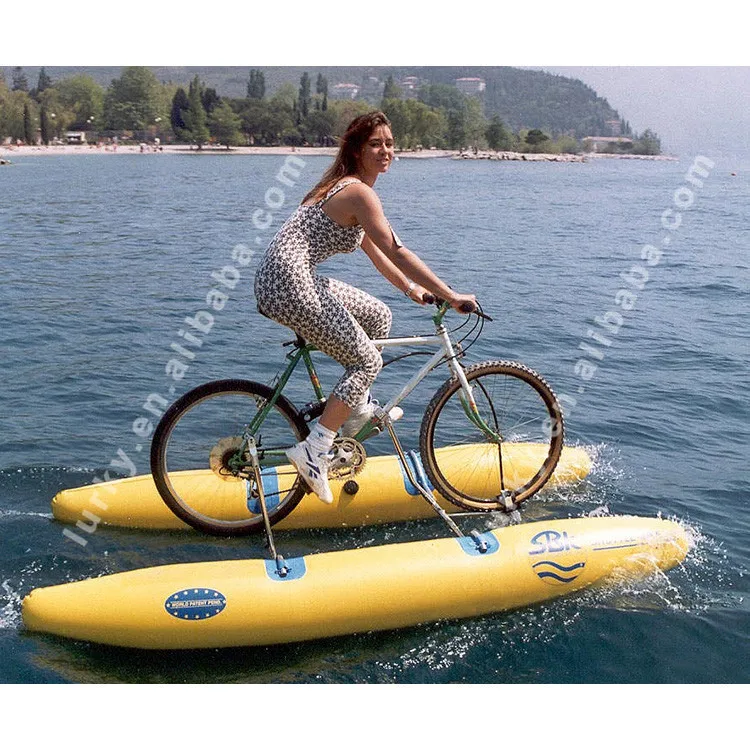 Water Sports Machine Products Fun Game Floating Water Pedal Bike for sale