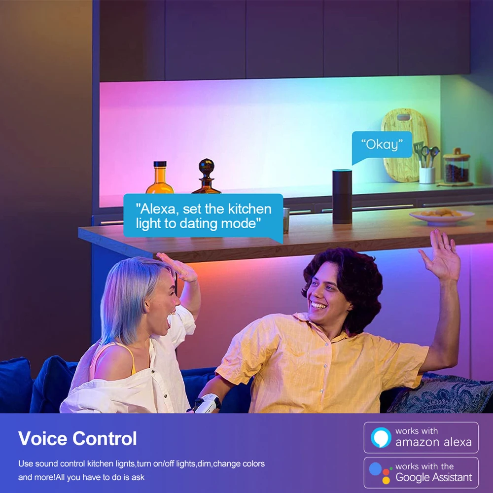 Tuya Zigbee Controller for CCT RGB RGBW RGBCCT LED Strip Light Support Alexa Google Assistant Voice Control 2.4G RF Remote