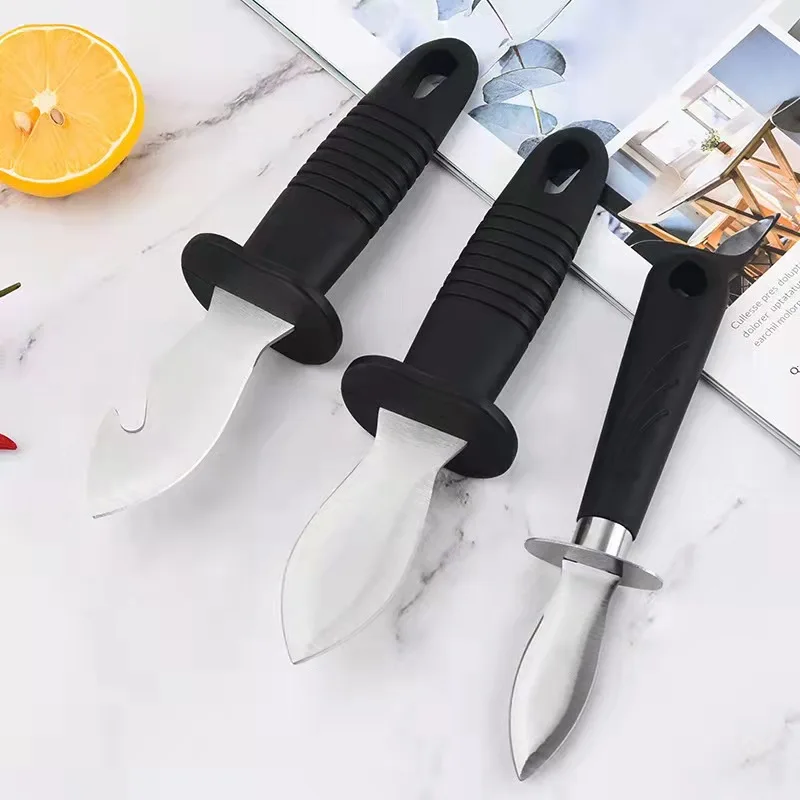 High quality kitchen cooking seafood tool 2cr13 stainless steel oyster knife