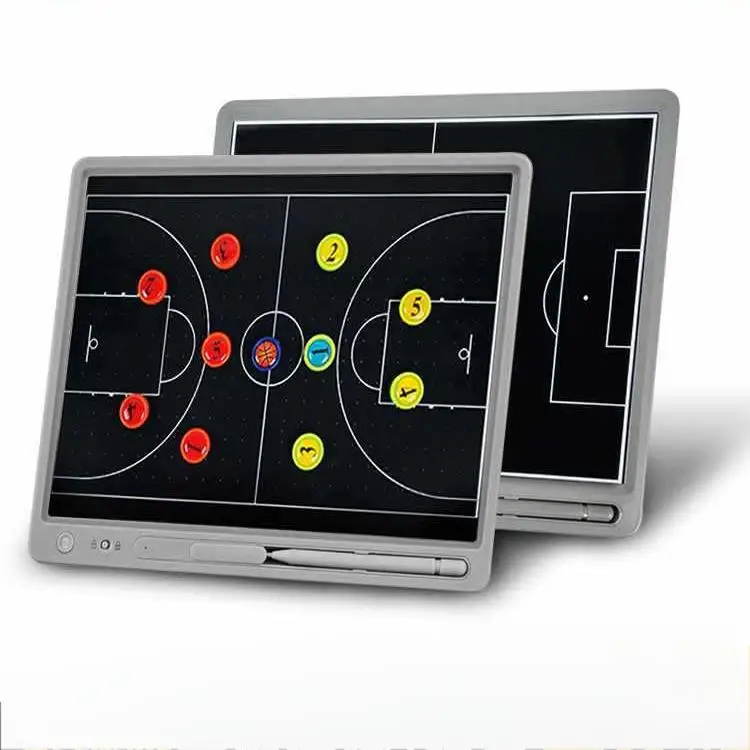 Professional Electronic Magnetic Five-a-Side Soccer/Basketball Tactical Board Training Coaching Teaching Technology Board