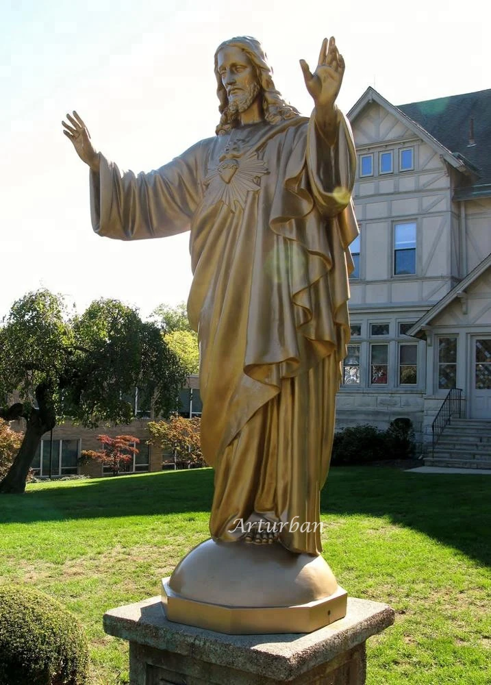 Big jesus statue under the tree for outdoor decoration direct selling jesus statue