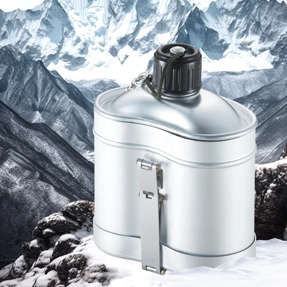 Factory Price Lightweight Aluminum Camping Picnic Wholesale Water Canteen Mess Kit Cup