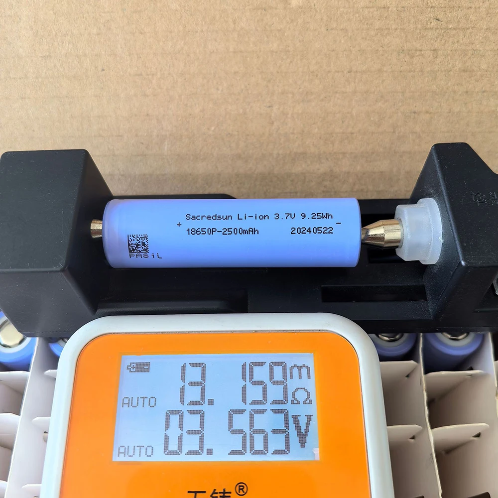 Best Selling 18650 Battery Cells 3.7V 2500mah 10C High Discharge Rate Rechargeable Lithium Batteries Power for Electric Tools