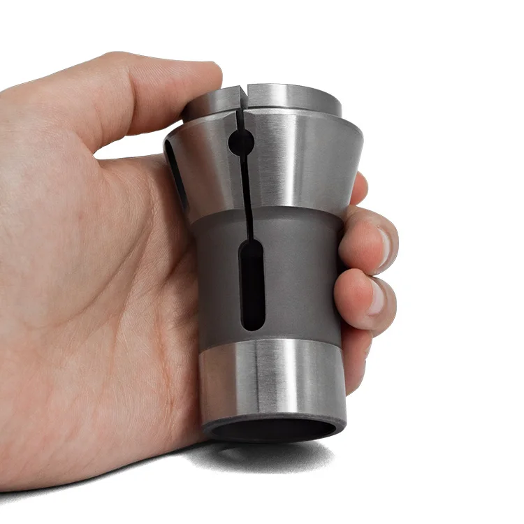 BRZD High Quality Steel Stable Clamping Forward-push Type Lathe Collet Chuck for CNC Lathes Fixture