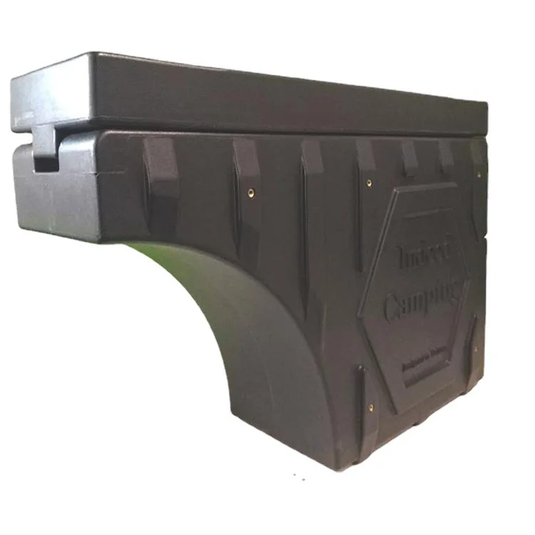 High Quality Pick Up Truck Storage Box / Tool Box With Lock Use Left Side And Right Side