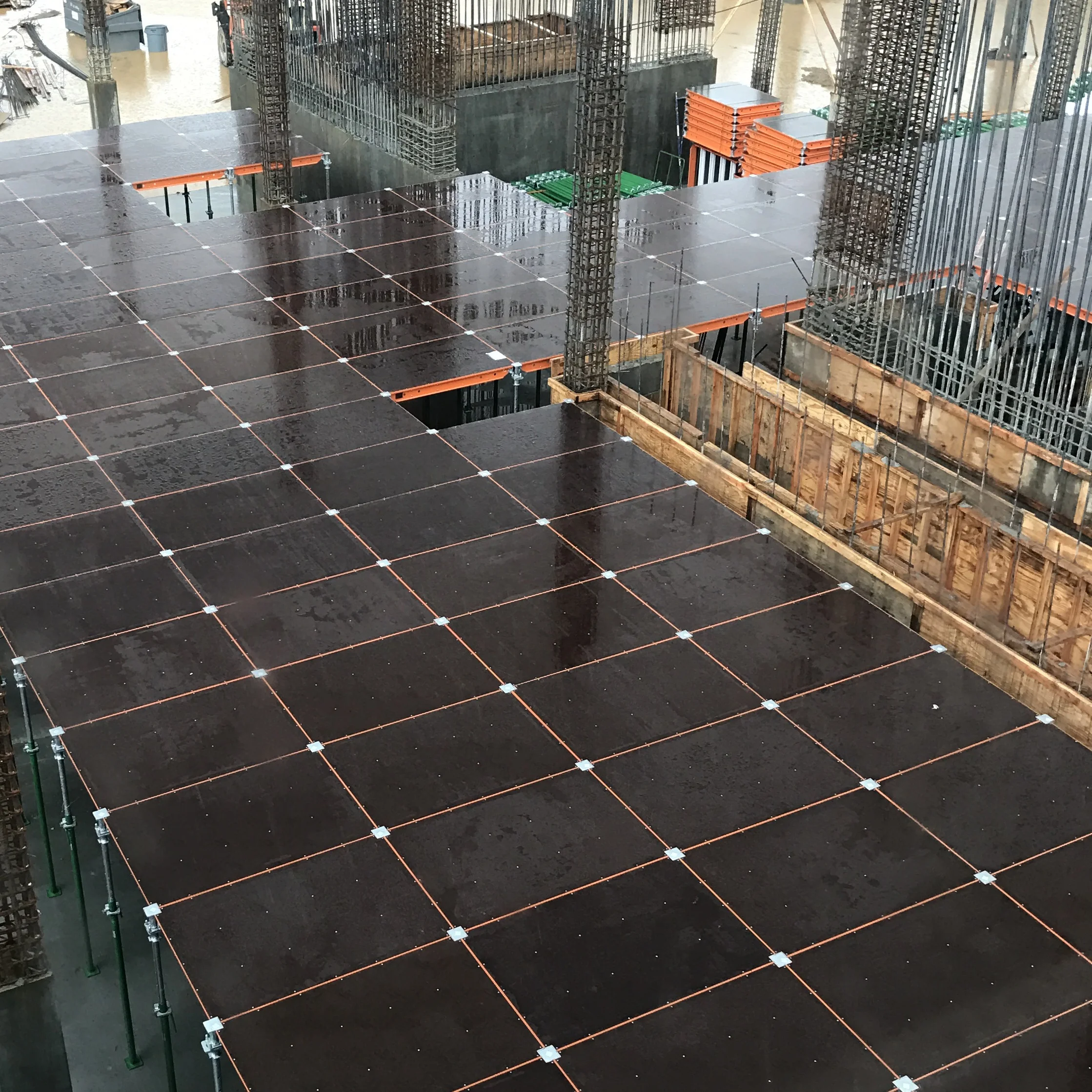 reusable construction materials concrete forms Green formwork mold aluminium slab for construction concrete