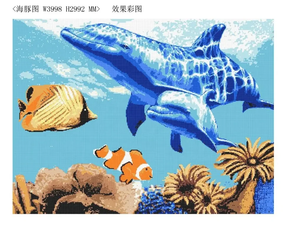 Swimming pool mosaic tile art mural design custom dolphin pattern ceramic glass swimming pool mosaic tile dolphin