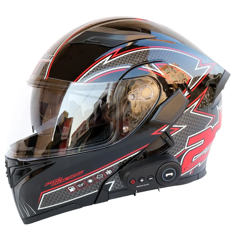Dot helmet motorcycle helmet motorcycle bluetooth motorcycle helmets full face