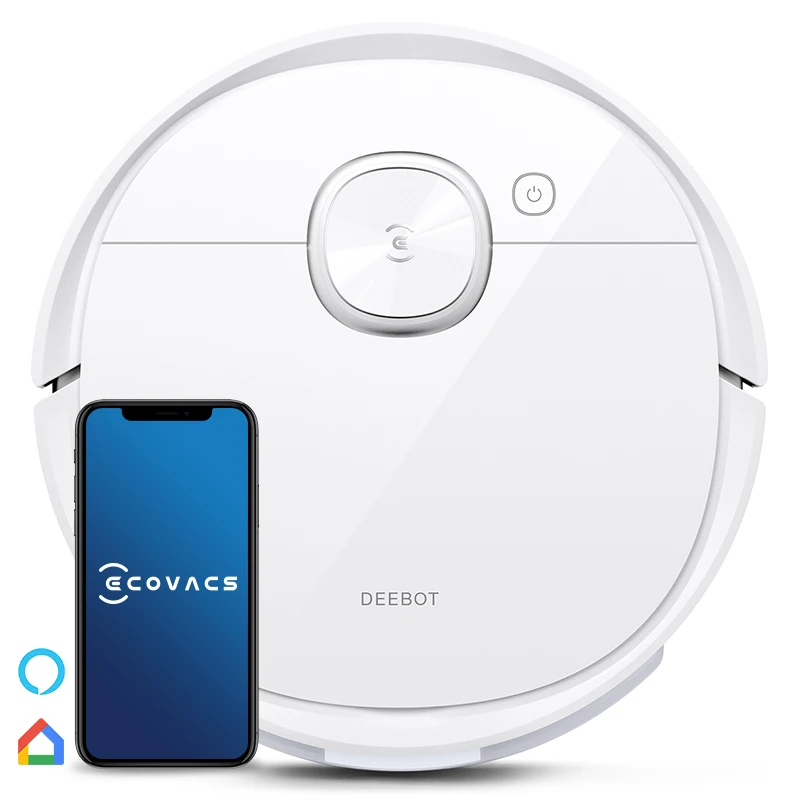 High quality ECOVACS DEEBOT T9 Powerful Vacuum Cleaner Robot Vacuuming and Mopping in one go Sweeping Robot floor cleaner robot