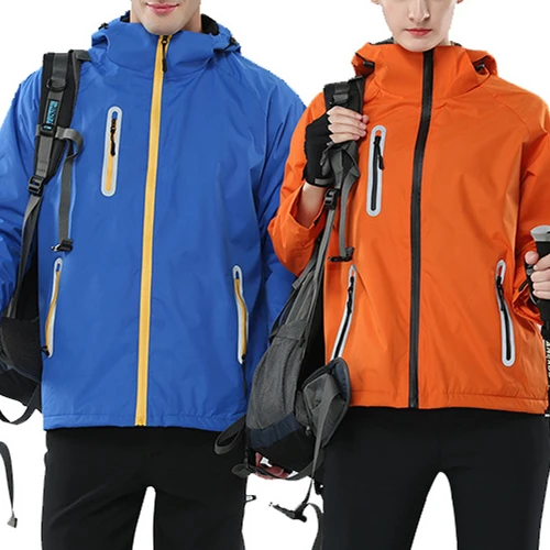 Winter Outdoor Male Soft shell Windbreaker Jacket Waterproof Thermal Mountain Climbing Sports Anti-UV Fleece Breathable Jacket