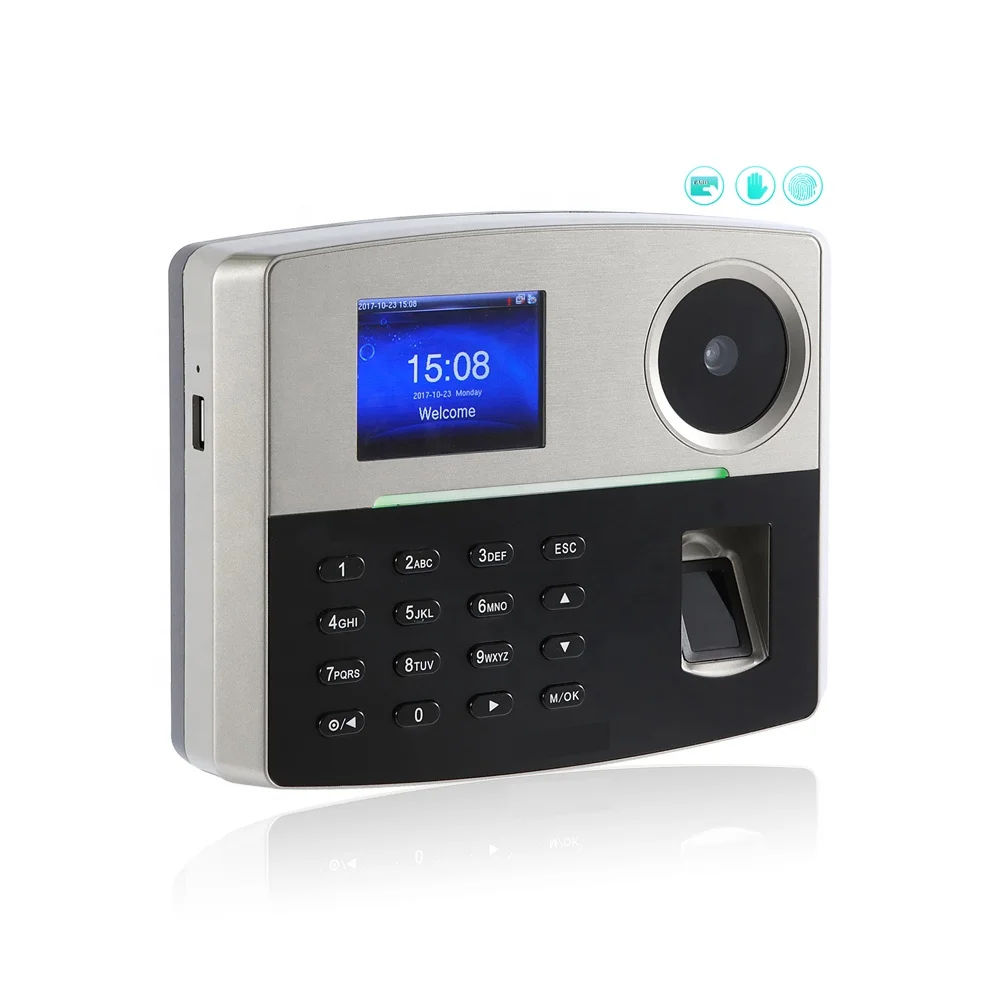 RFID Card Reader and Biometric Fingerprint Time Attendance System Device with built-in Battery
