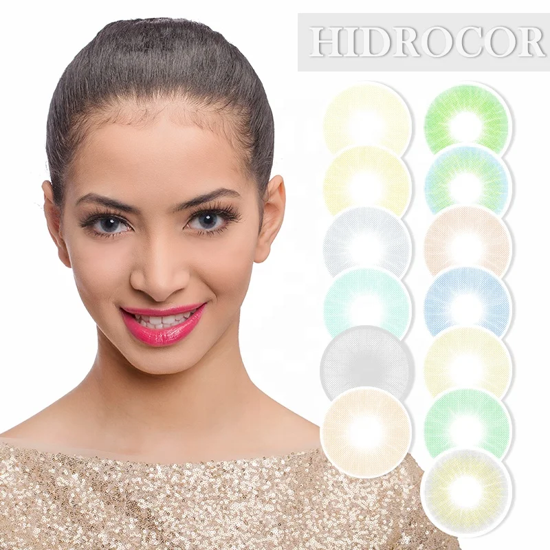  Wholesale freshgo hidrocor prescription contact lenses soft coloured cheap natural colored