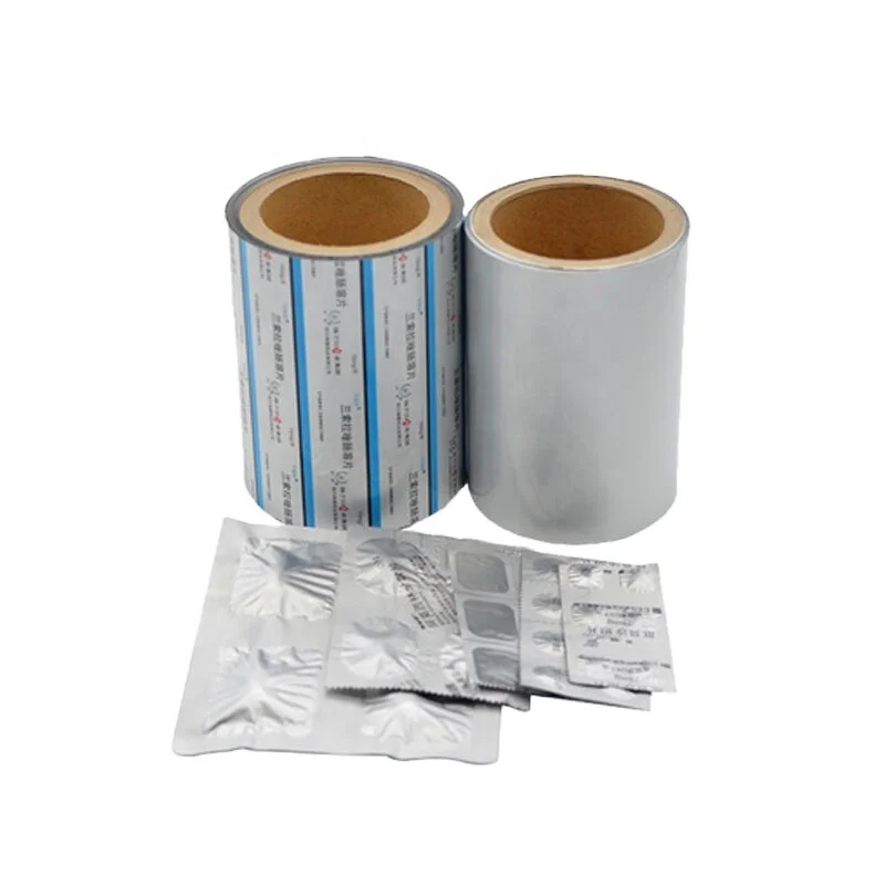 JEREL Strip Blister Medical Aluminum Foil 8011 for Tablet Capsule Pill Packaging Metal Foil Roll