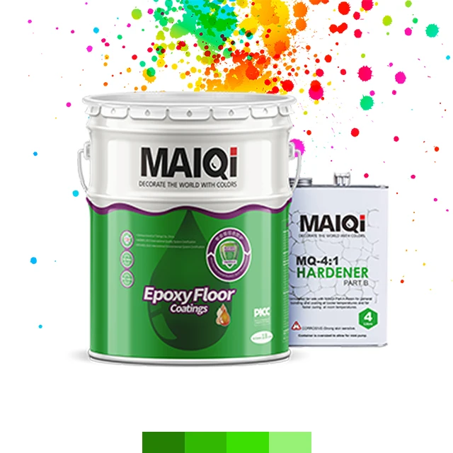 Maiqi Liquid Glass Epoxy Resin and Hardener for Epoxy 3D Floor Sticker and Floor Epoxy Paints