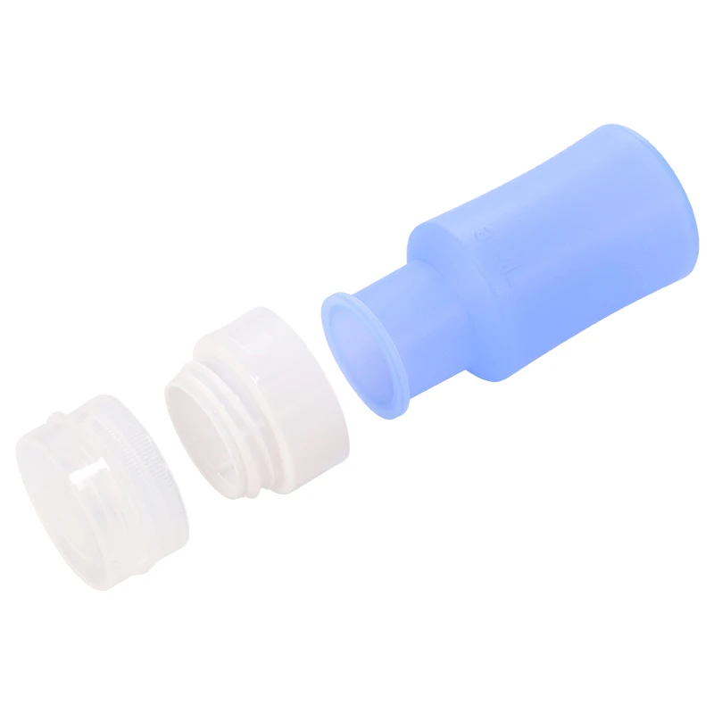 Portable Reusable Squeeze Leakproof Refillable Silicone Travel Empty Lotion Bottles Shampoo Ketchup Toiletry Bottle for Travel