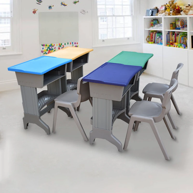 
standard size study table desk preschool furniture 