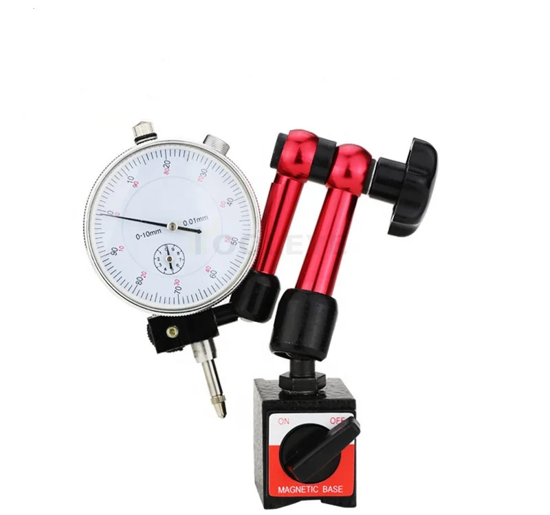 Magnetic Holder Dial Gauge Magnetic Stand Base Micrometer Measuring Tool Hour Type Indicator Measurement dial test indicator