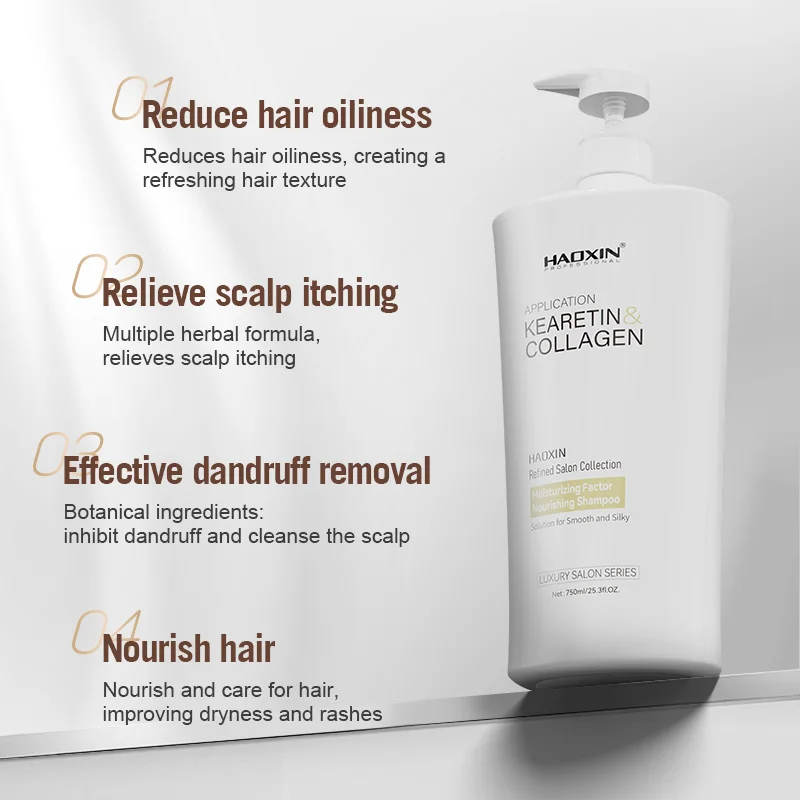 The Source Factory Natural Organic Nutritional Moisturizing Shampoo Keratin Collagen Shampoo
