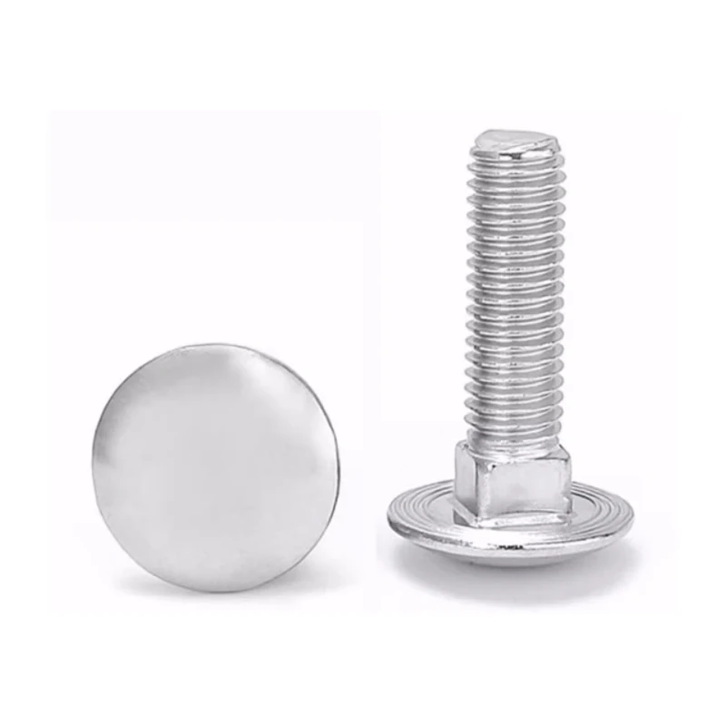 18-8 нержавеющая сталь INOX SS304 SS316 70 80 полукруглый болт овальной формы с квадратной горловиной и шайбой
