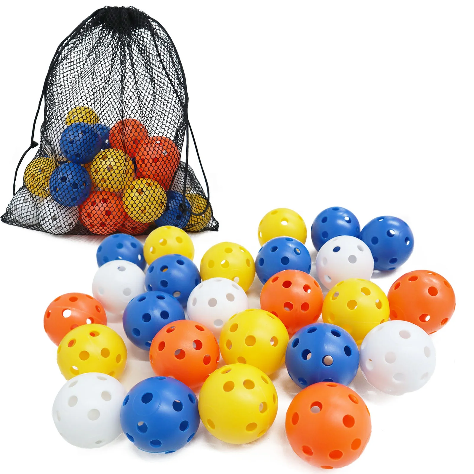 Wholesale  Soft Golf Balls Hollow Cheap Custom Practice Colored Printing Logo Personalized Durable Golf Ball with Best Price