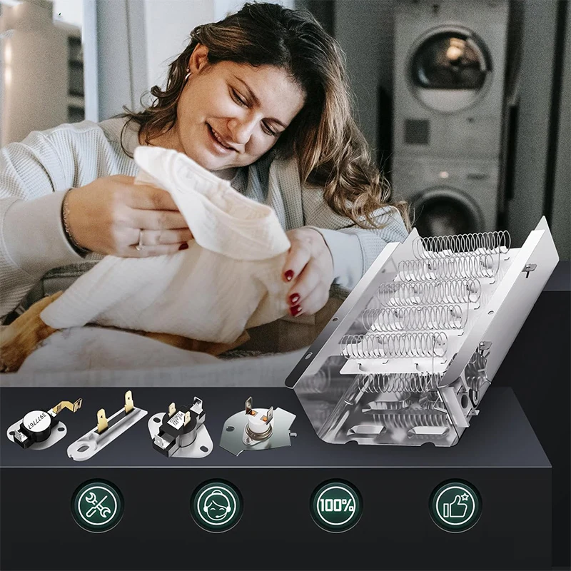 279838 4531017 W10724237 сушильный нагревательный элемент для водоворота Kenmore заменяет EXP279838 AP3094254