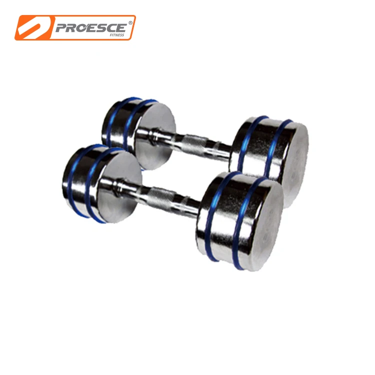 Round Dumbbell Weight Dumbbell Steel Chromed Dumbbell
