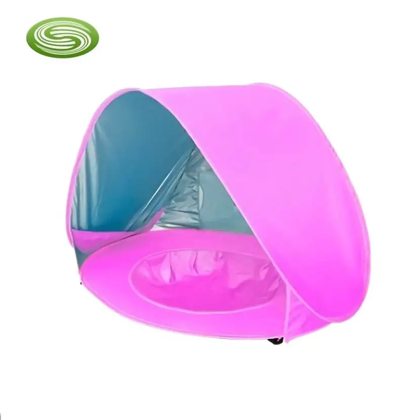 Custom Logo POP up Baby Sunshade Mini Tent Baby Beach Shelter