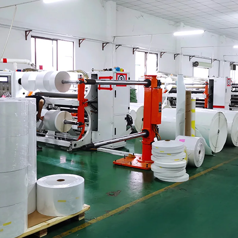 Flexography Low Price Wholesale Custom Self Adhesive Film Adhesive Roll Flexo Jumbo Roll