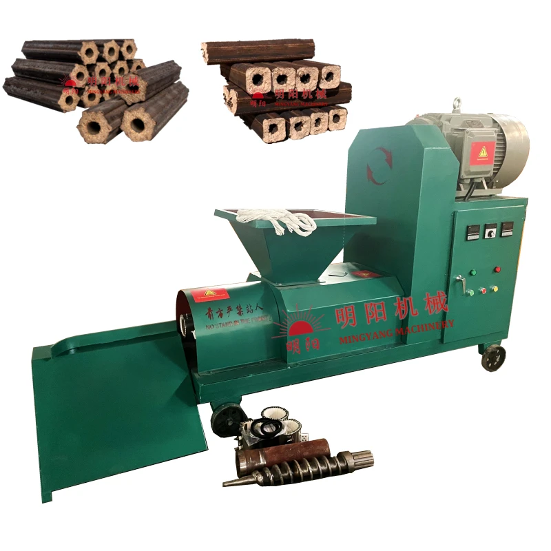 Wood Sawdust Briquette Machine 40-80mm Biomass Briquette Making Machine Manufacturer Hot Product 2019 Provided Mingyang 2 Years