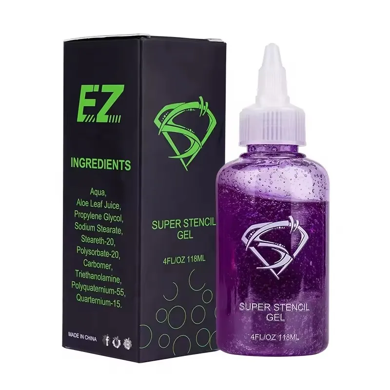 Tattoo Transfer Gel 4oz 118ML Stencils Stuff Longer Lasting Stencil Printer Transparent Gel