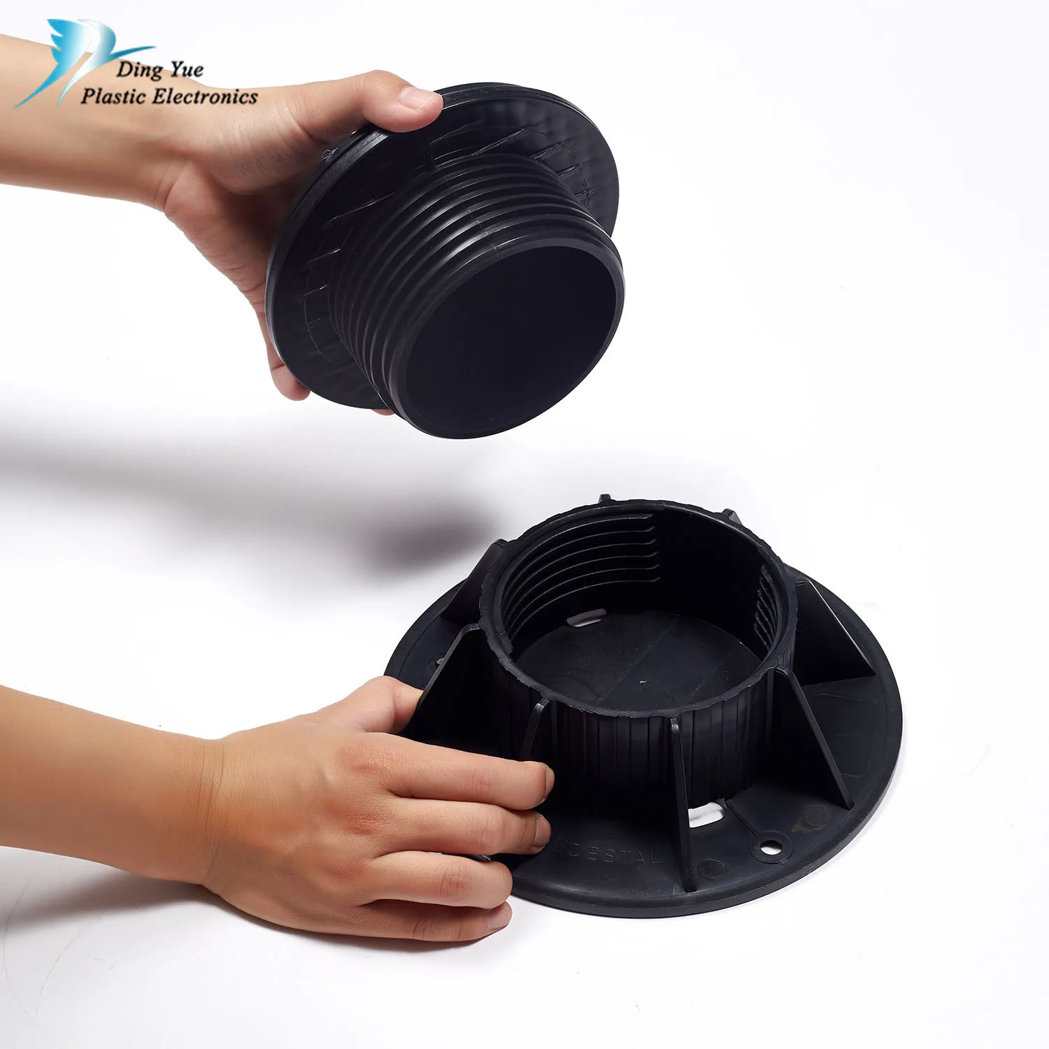 adjustable furniture plastic feet pads frame legs support plastic spanner type adjustable foot floor in raised floor system