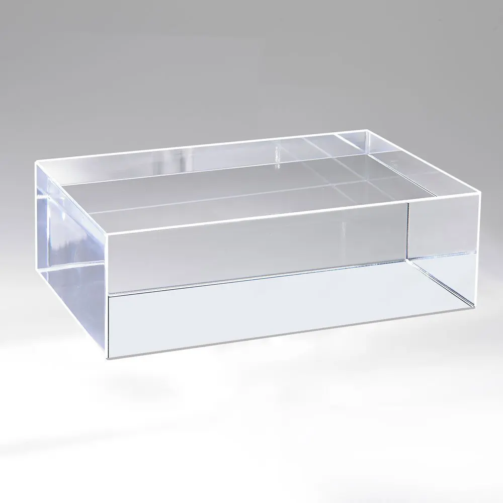 Clear Solid Acrylic Display Block