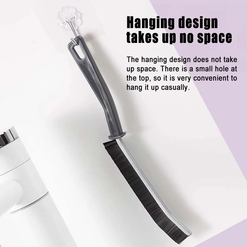 Factory Wholesale Crevice Brush Bathroom Kitchen Tile Dead Corner Cleaning Crack Dust Hard Bristle Crevice Cleaning Brush