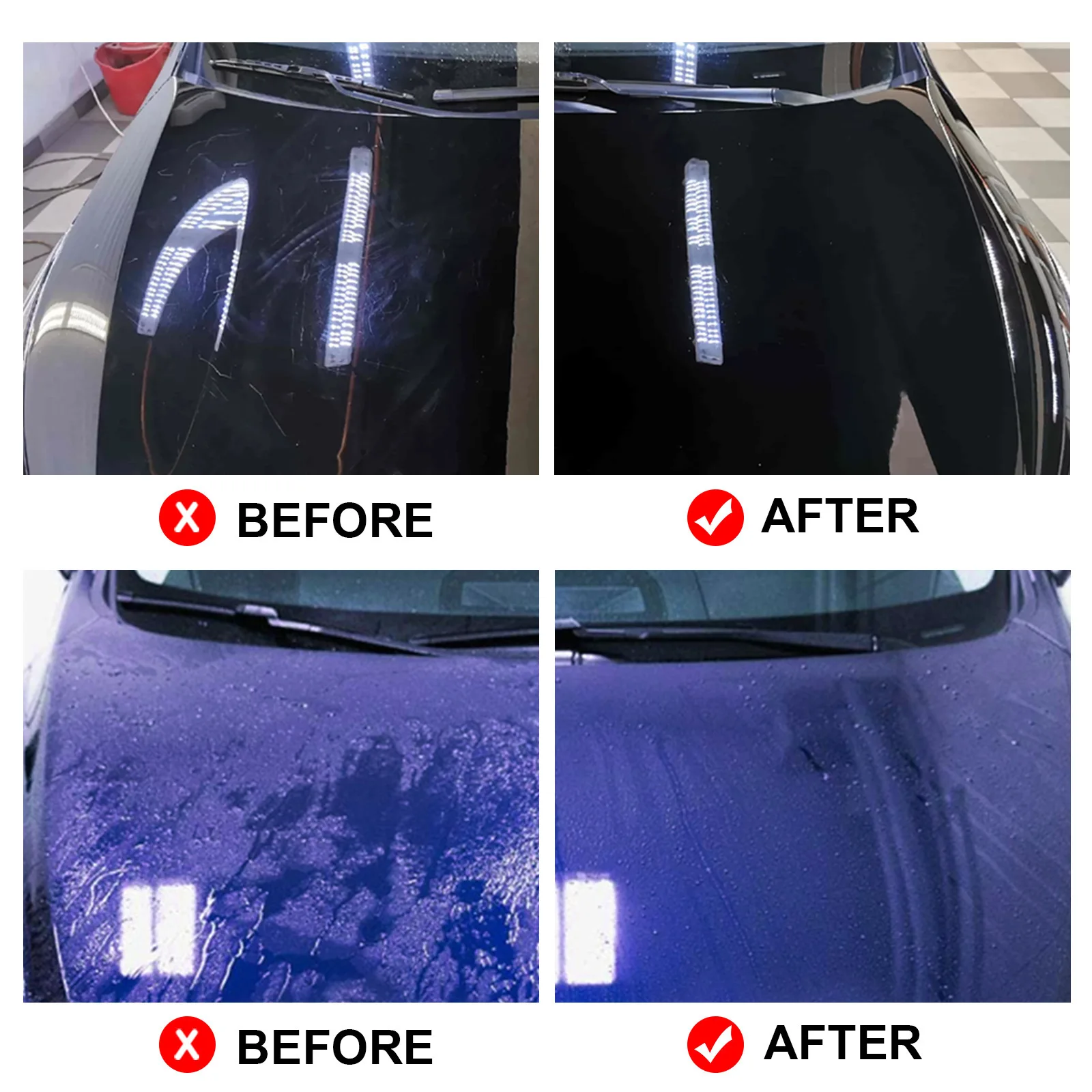 Coating agent 3-in-1 car dust cleaning and decontamination cleaning and polishing new brightening maintenance car paint 100ml