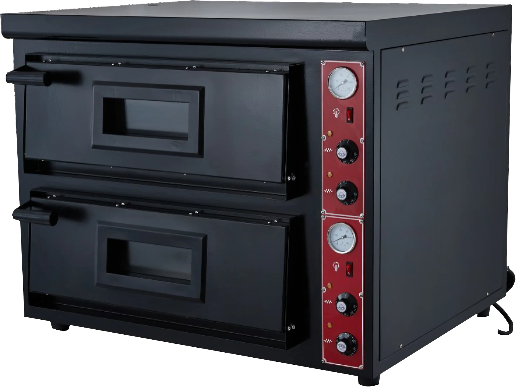 Lyroe hot sale Electric Pizza Oven  Bread Shop 1/2 grid Heating Pizza Crepe Bread Bakery Machine