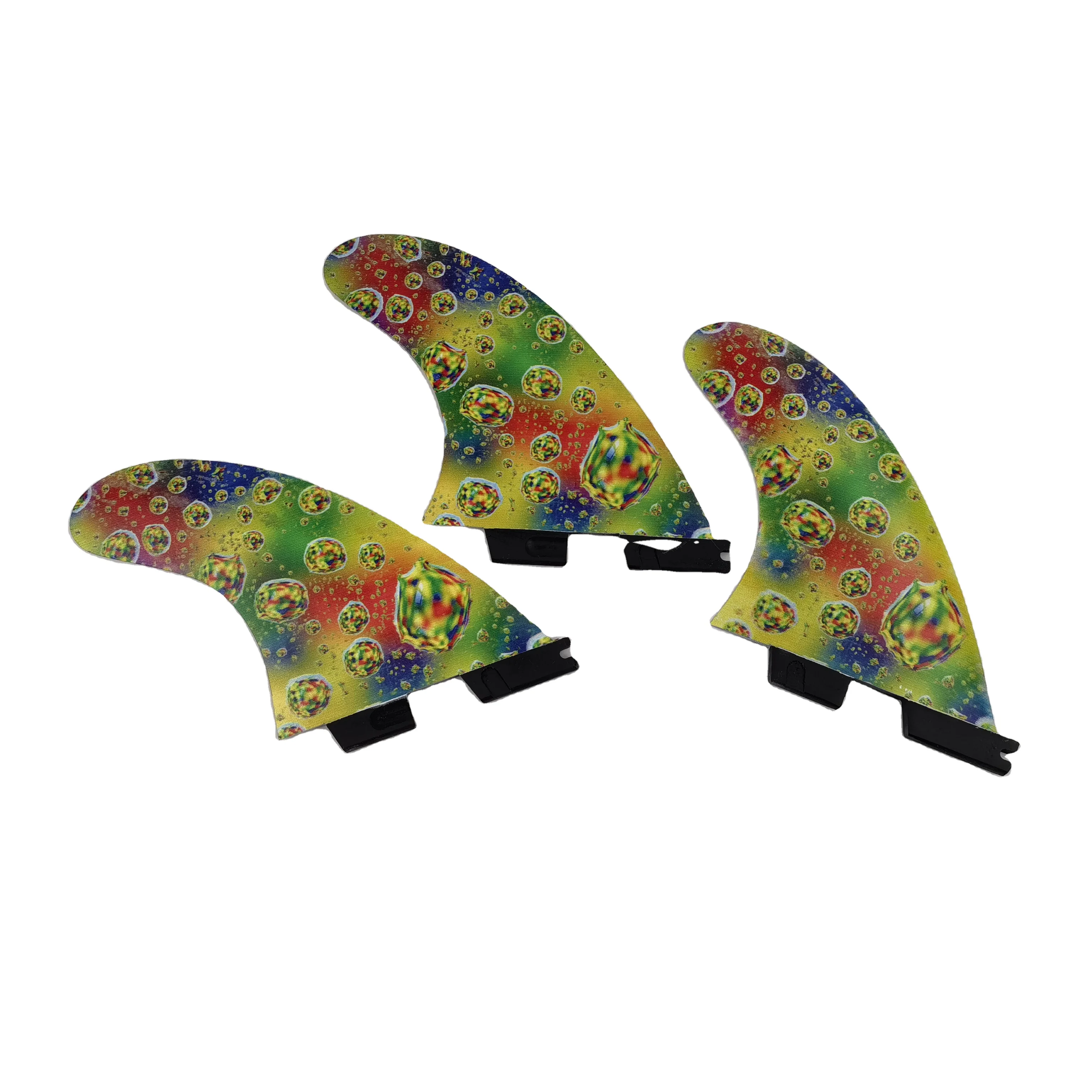 Surfing Double Tabs Surfboard Accessaries Fiberglass Honey Comb Surf Board Fins