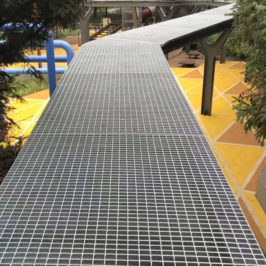 OEM ODM Custom Walkway Platform Hot Dip Galvanized 304 316 Stainless Steel Metal Bar Grating