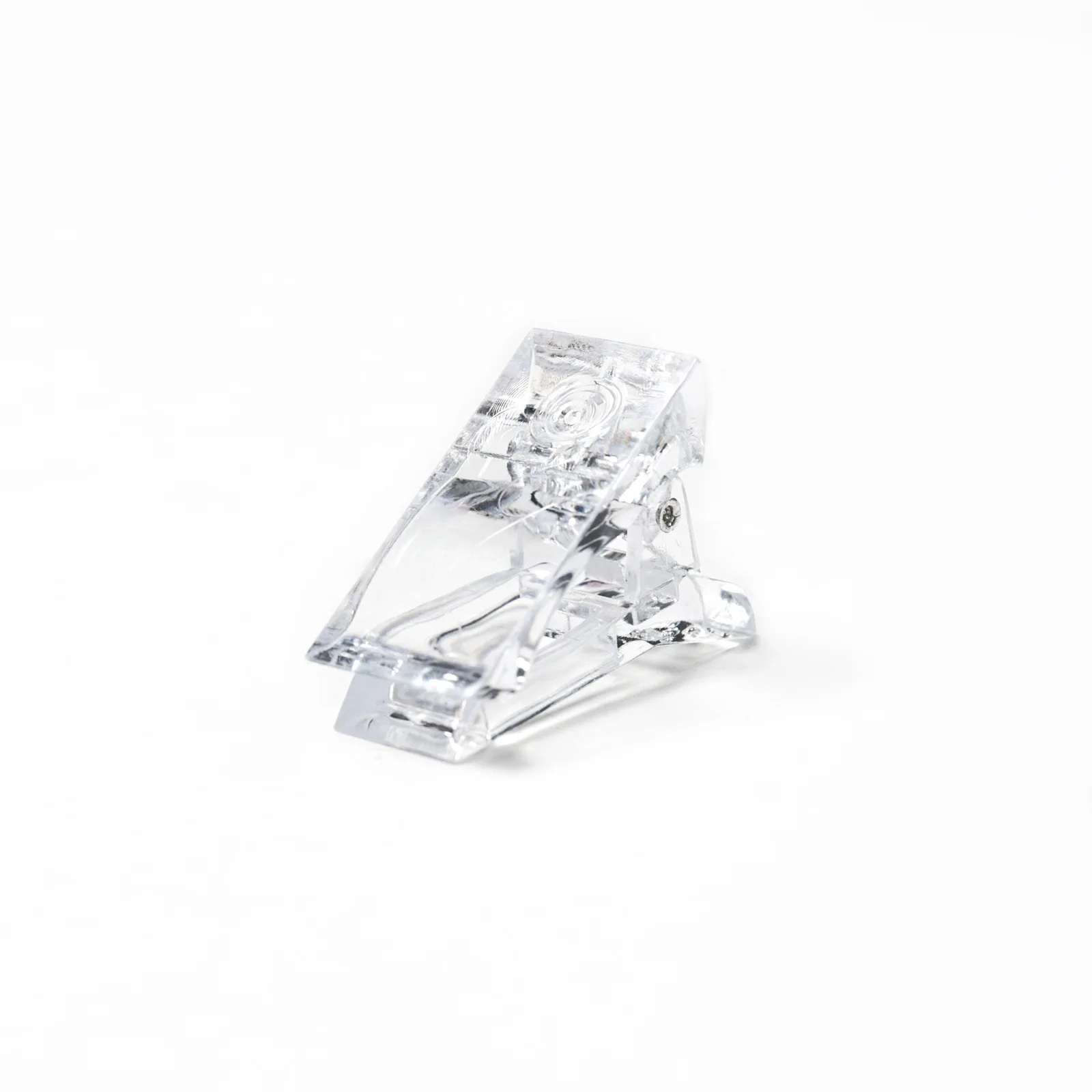 Transparent Nail Art Clips Gel Polish Fixed Extension Fingernail Building Tips Plastic Clamps Manicure Tools Nail Clip
